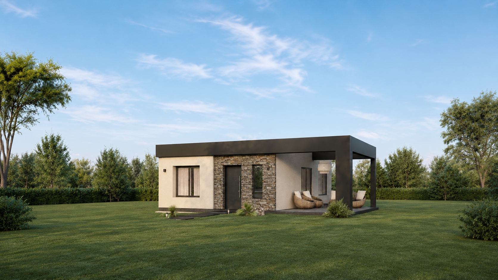 Modelo Valle de 45 m²